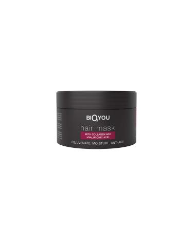 BIO2YOU Natural Anti-Age Hair Mask with Collagen and Hyaluronic Acid for hair repair and growth