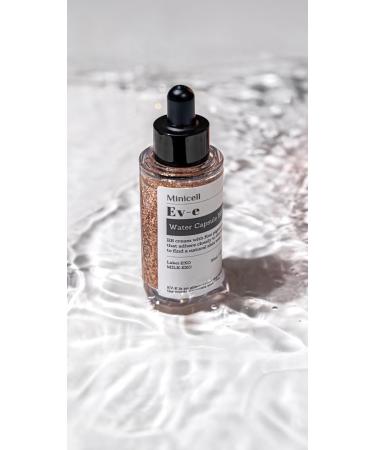 Minicell Ev-e Water Capsule BB Cream 30ml Korean Skin Care Moisturizing Essence with Capsule Pigments Natural Radiant Finish Exosome