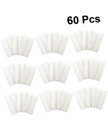 BIUDECO 60 sheets Instant Invisible Stickers Shape Oval Tape Lace Women Double Non-trace Natural Ultra - Buy Online on GoSupps.com