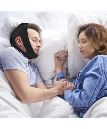 Chin Strap for Snoring Anti Snore Chin Strap Adjustable Anti Snore Strap for Men and Women