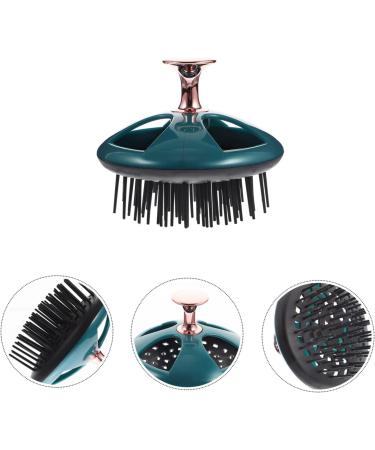 Kombiiuda Shampoo Comb - Daily Scalp Massager & Peeling Brush | 9x8cm Green for Home & Hotel Use - Buy Online on GoSupps.com