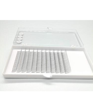 Natural 3D Premade Volume Lashes Extensions - Soft C Curl & D Curl 0.10mm Thickness 8-15mm Length Black (12mm 3-Pack) - Buy Online on GoSupps.com