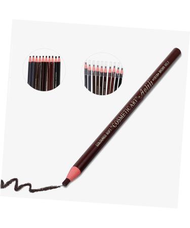 Healeved 10pcs Eyebrow Pencil Brow Pens Micro for Face Pro Tools Debarking Tool Makeup Pens Paper - Buy Online on GoSupps.com