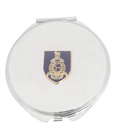 Royal Marines Shield Compact Mirror Handbag Gift With Free Engraving ME21