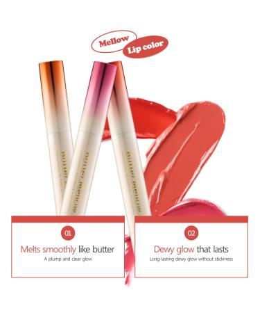 Butter Mellow Lip Balm #01 Cherry Bloom, 1.7g (0.06oz) Moisturizing & Nourishing Lip Care for Soft, Smooth Lips - Buy Online on GoSupps.com