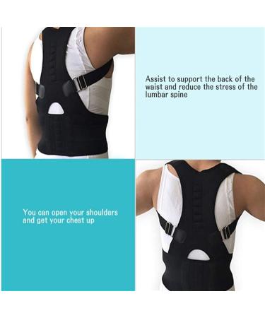 Posture Corrector Shoulder Bandage Back Orthopedic Posture Correction Lower Back Support Belt Men Women Good (Pink XL) (pink XL) - Buy Online on GoSupps.com