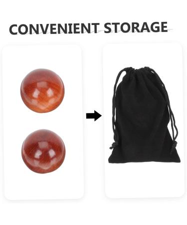 Healvian 6 STK Wooden Health Balls - Massage & Fitness Handballs for Muscle Relief Meditation & Exercise - Buy Online on GoSupps.com