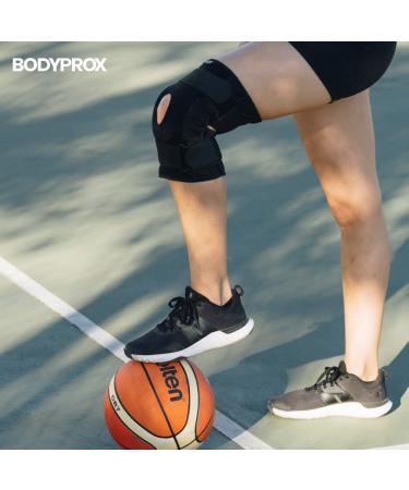 Hinged Knee Brace for Men and Women - Support for ACL, Tendon, Ligament, Meniscus Injuries (Large) - Buy Online on GoSupps.com