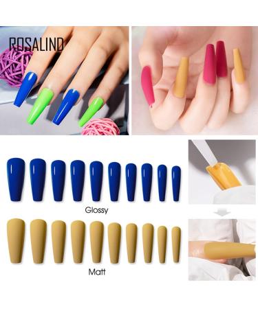 200 Piece Matte & Luster Artificial Nail Tips - 20 Colors for Gel Nails | Premium Stick-On Nails - International Shipping Available - Buy Online on GoSupps.com
