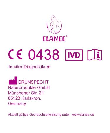 ELANEE Urine Control Test Strips - 10 Test Strips for Urinary Tract Infection Detection | Reliable Color Scale Fast Shipping Internationally - Buy Online on GoSupps.com
