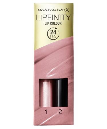 Max Factor 2 x Max Factor Lipfinity Lipstick Two Step New In Box - 120 Hot