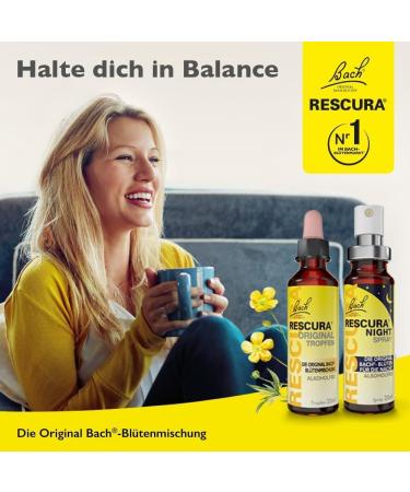 Buy Original Bach RESCURA Spray 7ml - Natural Stress Relief | Fast International Shipping - Buy Online on GoSupps.com
