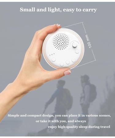 Sleep Instrument White Noise Machine with 16 Soothing Sounds and Levels 38 Volume Levels 5 Timer and Memory Function Perfect for Kids Adults Seniors Sleeping - Buy Online on GoSupps.com