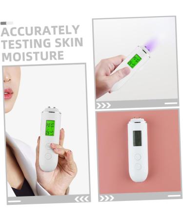 FOMIYES Skin Tester Girl Skin Care Skin Analyzer Digital Oil Skin Meter White Plastic Shell - Buy Online on GoSupps.com