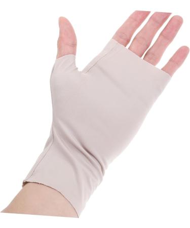 Ipetboom 2 Pairs Half Finger Gloves Hiking Gloves Anti-uv Gloves Uv Nail Gloves Womens Gloves Uv Gloves for Manicure Nail Uv Protection Gloves for Women Fingerless Gloves Summer - Buy Online on GoSupps.com