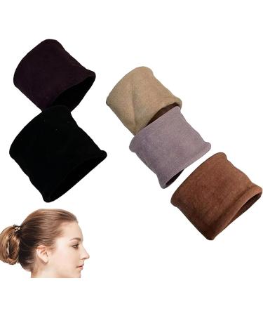 Hair Ties Thick Hair - Wide Hair Ties Hair Elastics | No Damage Rubber Bands Hair Accessories Ponytail Holders Hair Elastic Bands Pony Tails Hair Ties - Buy Online on GoSupps.com