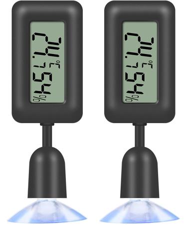 Buy lxuebaix 2pcs Mini Digital Hygrometer Thermometer | Accurate Vivarium & Incubator Monitoring - International Shipping - Buy Online on GoSupps.com