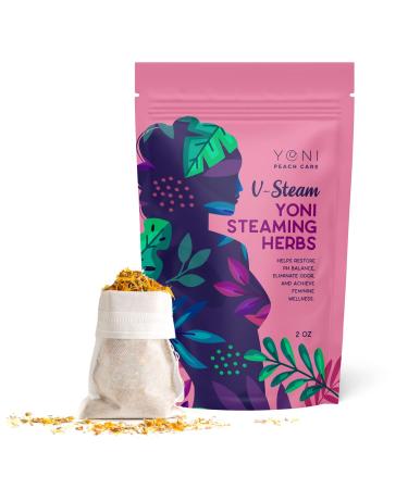 Steaming Herbs - Natural Vaginal Rejuvenation V Steam Therapy Cleanses and Helps Restore PH Balance Effective for Fertility and Postpartum Feminine Care - 2 oz