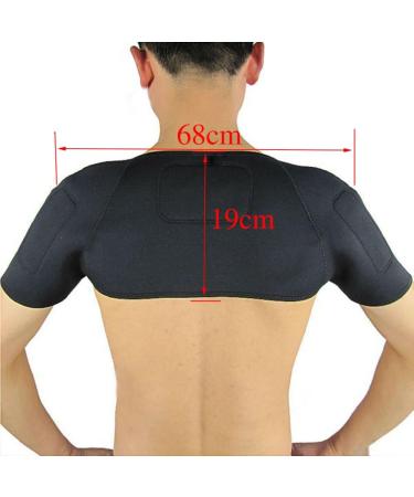 Artibetter Self-Heating Neoprene Magnetic Therapy Shoulder Brace - Pain Relief for Men & Women - Adjustable Support - Buy Online on GoSupps.com