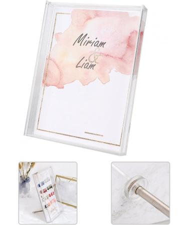  Leylor Nail Art Display Frame Nail Art Presentation Frame Acrylic Nail Polish Presentation Frame Nail Art Accessory with 3 Sheets Background Paper - Buy Online on GoSupps.com