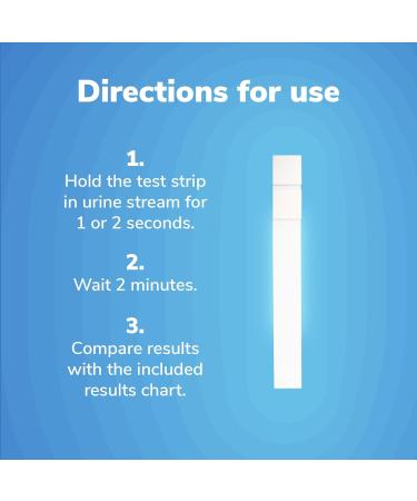 Utiva UTI Test Strips Home Test Kit for Urinary Tract Infection Clinically Accurate Results in 2 Minutes Urine Test Strips for Women and Men 3 Individual At Home UTI Tests 3 count (Pack of 1) - Buy Online on GoSupps.com