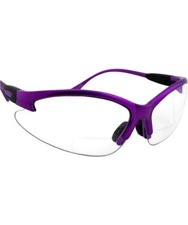Shop Birdz Eyewear Flamingo Women s Safety Glasses - Bifocal Readers with 2.5x Magnification & Purple Frame - International Shipping Available - Buy Online on GoSupps.com