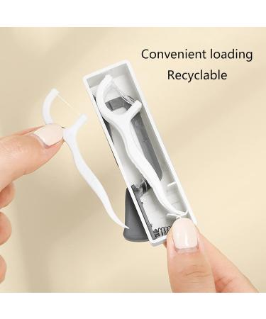 Automatic Tooth Floss Storage Box | Flos-Donor Organizer for Oral Hygiene | Compact Case for Home & Travel - Buy Online on GoSupps.com
