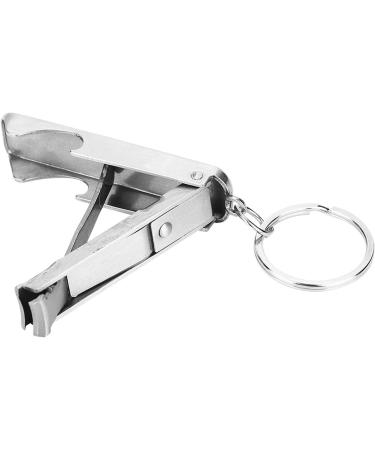 Nimomo Key Ring Nail Cutter 2 in 1 Mini Tool Key Chain Ring Nail Cutter Clippers and Bottle Opener Compact Design for On-The-Go Use Ideal for Home and Travel - Buy Online on GoSupps.com