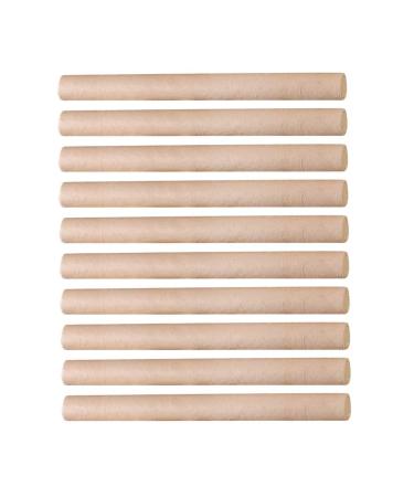 Healifty Moxa Sticks Handmade Moxibustion Based on Chinese Plants Slate Moxibustion Palette 10 Pieces