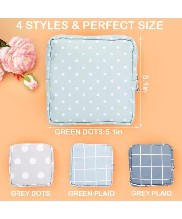 Sanitary Napkin Storage Bag for Women & Teens | Portable Period Pouch with Menstrual Cup & Nursing Pad Holder - Buy Online on GoSupps.com