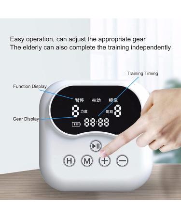Rehabilitation Robot Gloves Left and Right Hands Stroke Hemiplegia Rehabilitation Training Equipment with Four Modes for Hand Dysfunction Patients Easy to Use Left Hand S - Buy Online on GoSupps.com