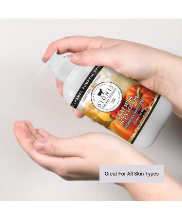 Dionis Goat Milk Skincare Caramel Pumpkin Spice Lotion 8.5 oz - Made in USA, Cruelty-Free & Paraben-Free - Buy Online on GoSupps.com