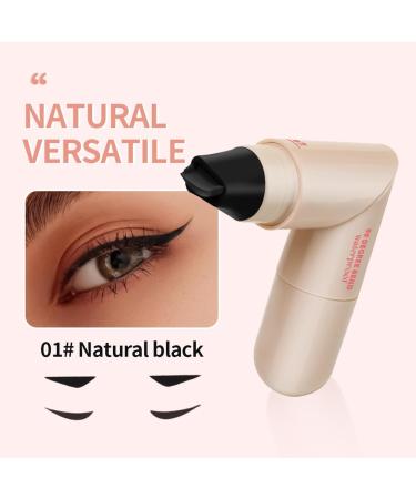 Nuyhgtr Eyeliner Pencils 2ml DoubleTip Smudgeproof Pencils Eye Liner Compact Makeup Supplies for Travel Business Trip Outdoor Home Daughter Black - Buy Online on GoSupps.com