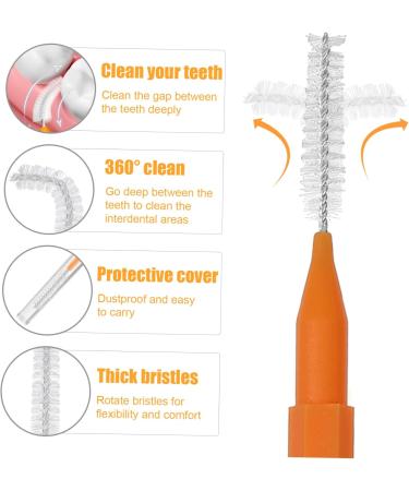 Clispeed 100st Travel Toothbrush Set - Interdental Brushes & Lamination Tools for Eyebrows & Teeth - Buy Online on GoSupps.com