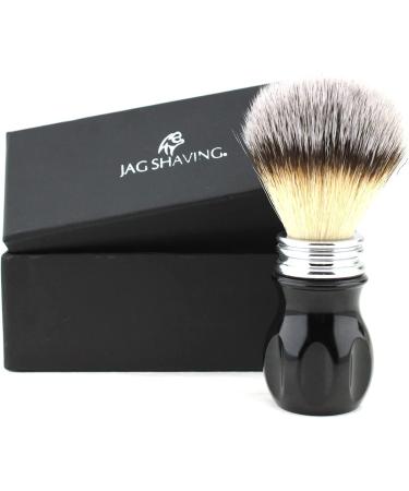 Buy Synthetic Hair Shaving Brush for Men | Ergonomic Wooden Handle - Jag Shaving - Buy Online on GoSupps.com