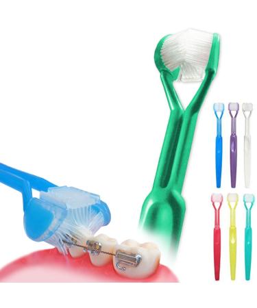 The Original 3-Sided DenTrust Toothbrush Clincally Proven Superior Corded Electric Unisex-Adults 6-PK