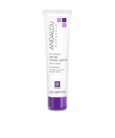 Andalou Naturals Facial Serum SPF 30 Age Defying Unscented 2 fl oz (58 ml)