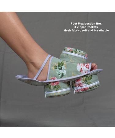 Buy Portable Smoke-Free Moxibustion Bag - Premium Fabric Heating Massage Box Kit with Copper Moxa Sticks | International Shipping Available - Buy Online on GoSupps.com