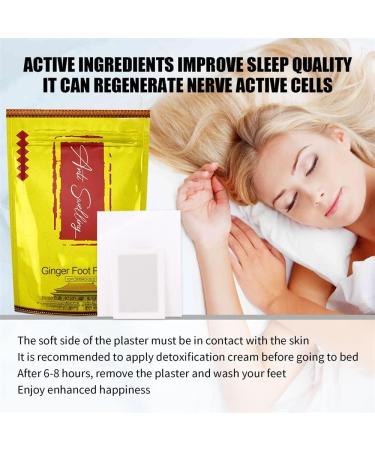 Anti-Swelling Ginger Plaster - Detox Foot Cushions for Toxin Removal Stress Relief & Sleep Improvement (40PCs) - International Shipping Available - Buy Online on GoSupps.com