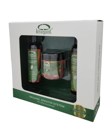 Formaldehyde-Free Keratin System DIY Set | Pre-Treatment Shampoo Hair Treatment & Post-Treatment Mask with Argan Oil - Perfect for Smooth Healthy Hair | 4oz Each - Buy Online on GoSupps.com