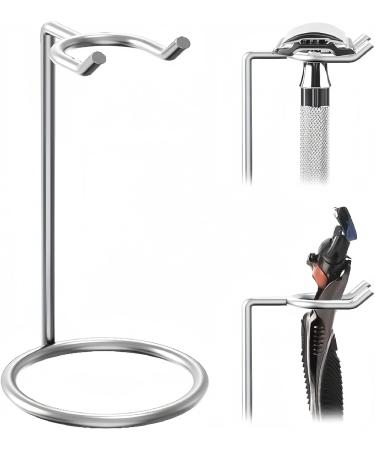 Shaving stand - rust-resistant safety razor holder | Compact shaving organizer | Ideal razor holder for bathroom storage daily grooming and entryway - Buy Online on GoSupps.com