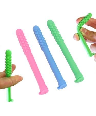 B tonnets de Reniflard Croquer 3 Pi ces B tonnets D'haleine D'huile Essentielle Croquer R utilisables Am liorent les Habitudes de Morsure et de Tabagisme du Stylo (3PCS)