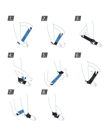 Buy Actimove Adjustable Ankle Support - Universal Fit Black | International Shipping Available - Buy Online on GoSupps.com