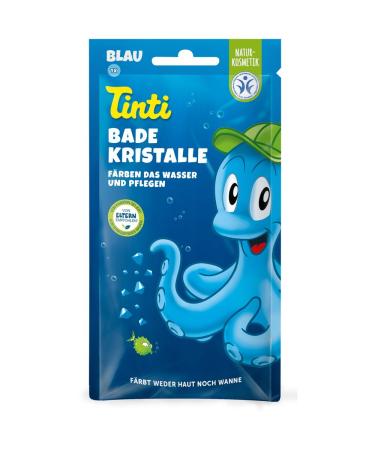 Tinti bath crystals blue BDIH - color and care for delicate children's skin 1 pack (1 x 63 g)