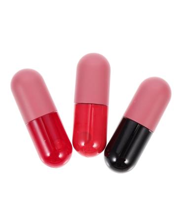 PartyKindom 3Pcs Moisturizing Lip Oils Portable Lip Glosses for Nourishing Plumping Hydrating Lip Care Tools for Women Lightweight Adorable present