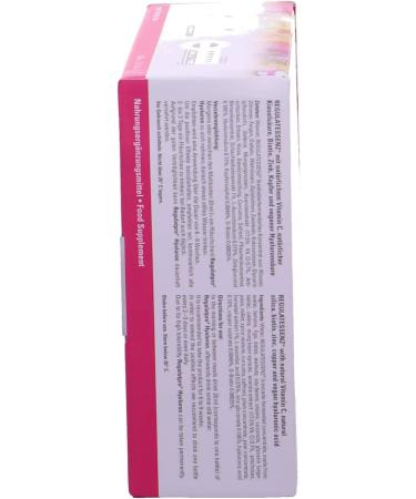 Dr. Niedermaier Regulatpro Hyaluron Beauty Drink | Anti-Aging Hydration with Hyaluronic Acid Vitamin C D Biotin Zinc & Copper | 20x20ml (400ml) - Buy Online on GoSupps.com