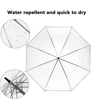 BAGAIL Golf Umbrella 62 Inch - Large Double Canopy Vented, Automatic Open Stick Umbrella for Men and Women - Clear Design - Buy Online on GoSupps.com