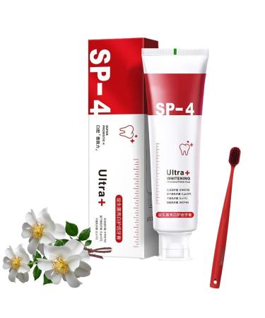 Yiliku Sp-4 Probiotic Toothpaste 1/2/3 PCS Sp-4 Toothpaste Teeth Whitener Toothpaste Brightening & Stain Removing Toothpaste Protects Gums Freshens Breath for Everyone (1pcs)