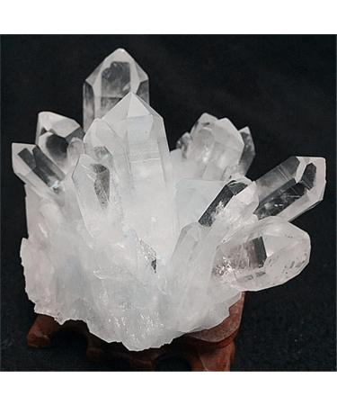 Natural Crystal Rough Natural Crystal Cluster Gemstone Clear Quartz Crystal Cluster - Buy Online on GoSupps.com