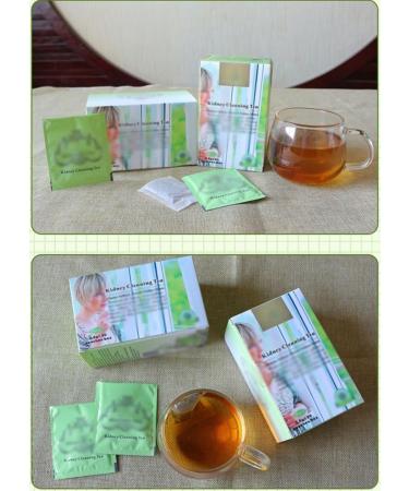 Organic Kidney Cleaning Tea - 20 Bags/Box Herbal Daily Liver Support Chinese Tea for Men & Women - 3 Boxes - Buy Online on GoSupps.com